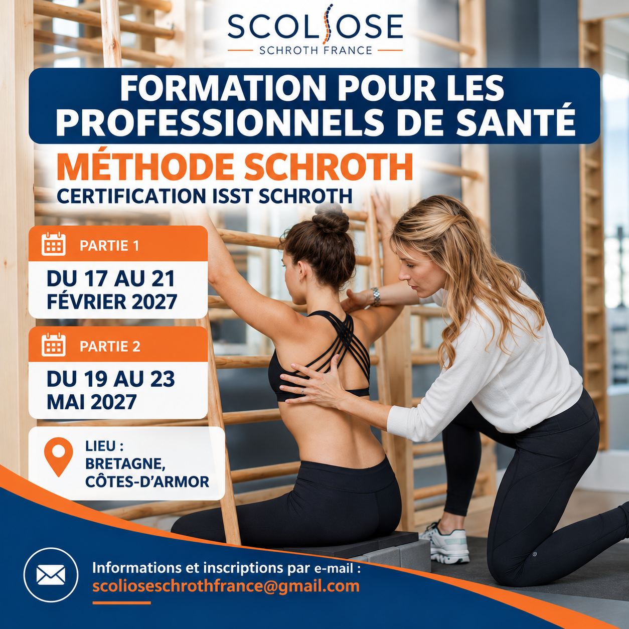 formation ISST Schroth scoliose France